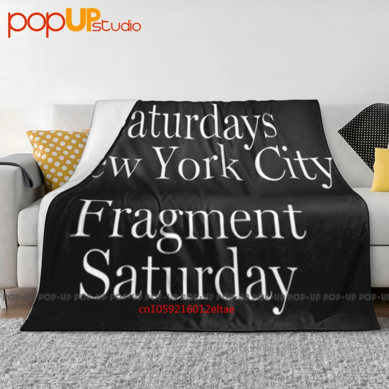 Saturdays Nyc X Fragment Design Sink Fragment Ultra soft cover Quilt Cover winter cover