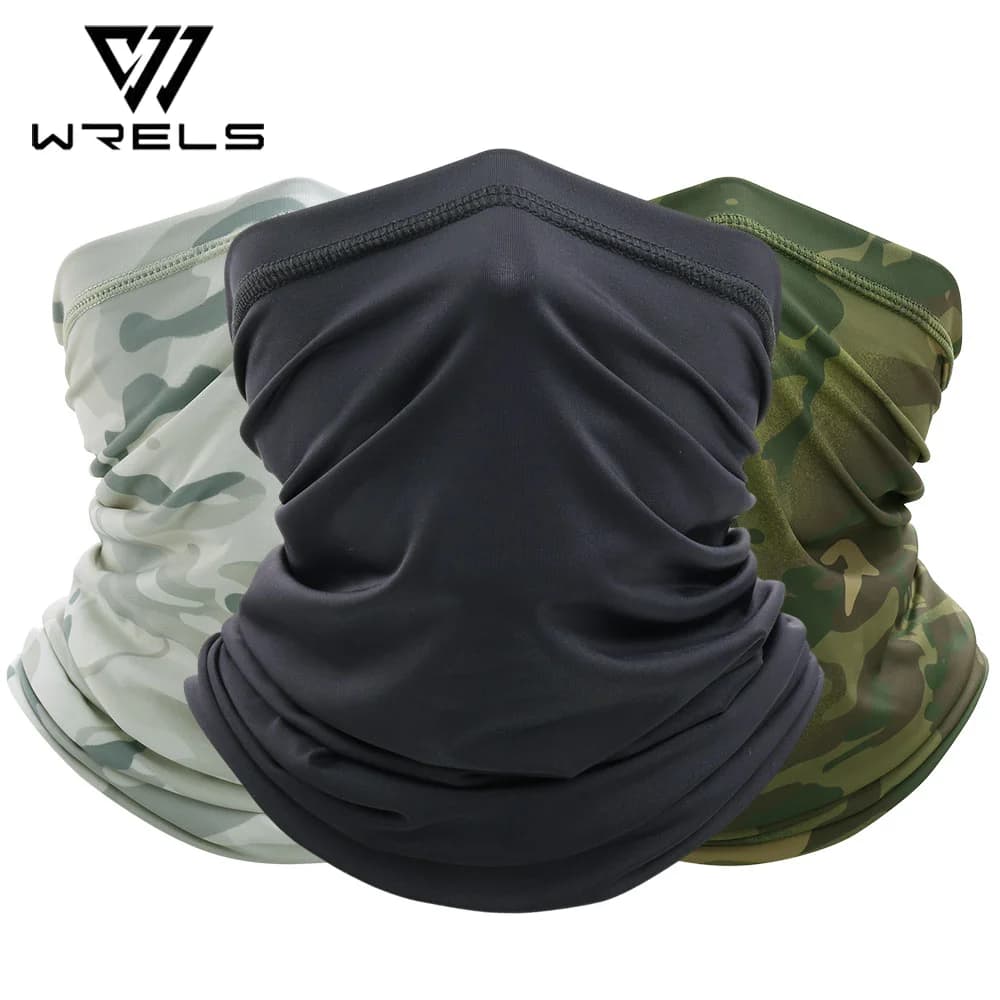 Bandana summer tactic breathable cycling hunting mask for face running hiking skiing sport gaiter for neck scarf bicycle man