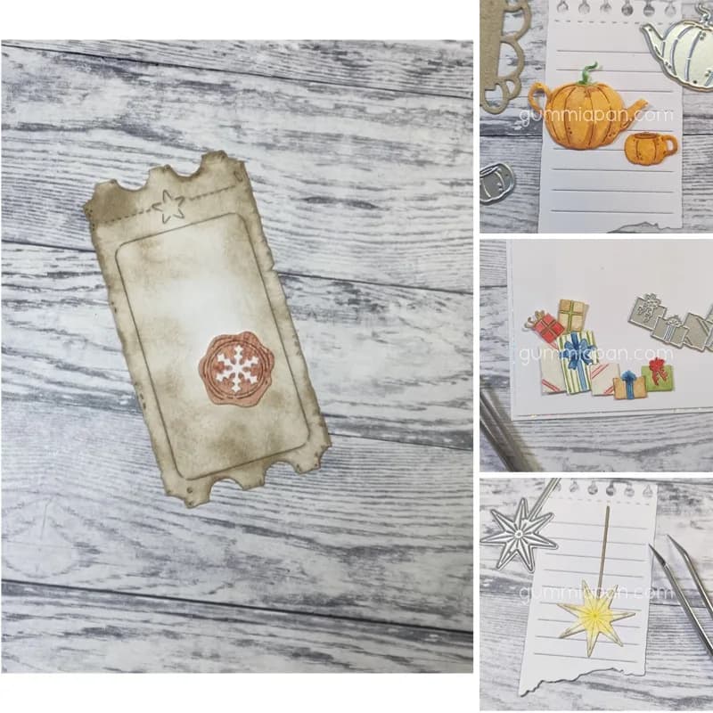 Two Fir Trees Yeteng Bird Cutting Dies Scrapbook Diary Decoration Stencil Embossing Template DIY Greeting Card Handmade 2025