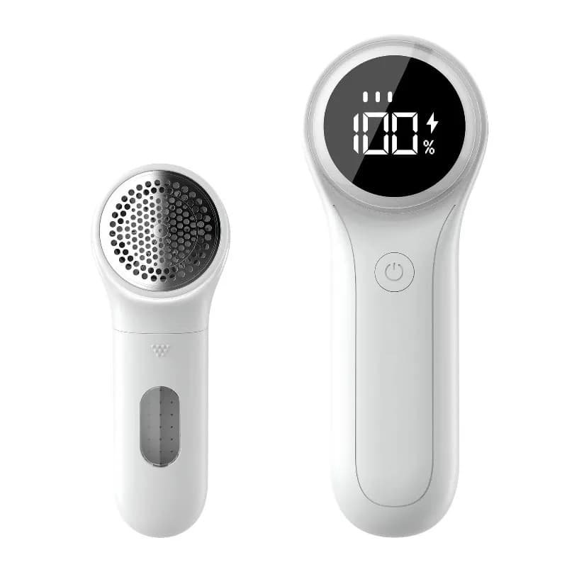 Levapelucchi Elettrico Ricaricabile con Display Digitale a LED, Rimuovi Pelucchi Portatile per Uso Domestico, Defuzzer per Maglioni e Vestiti