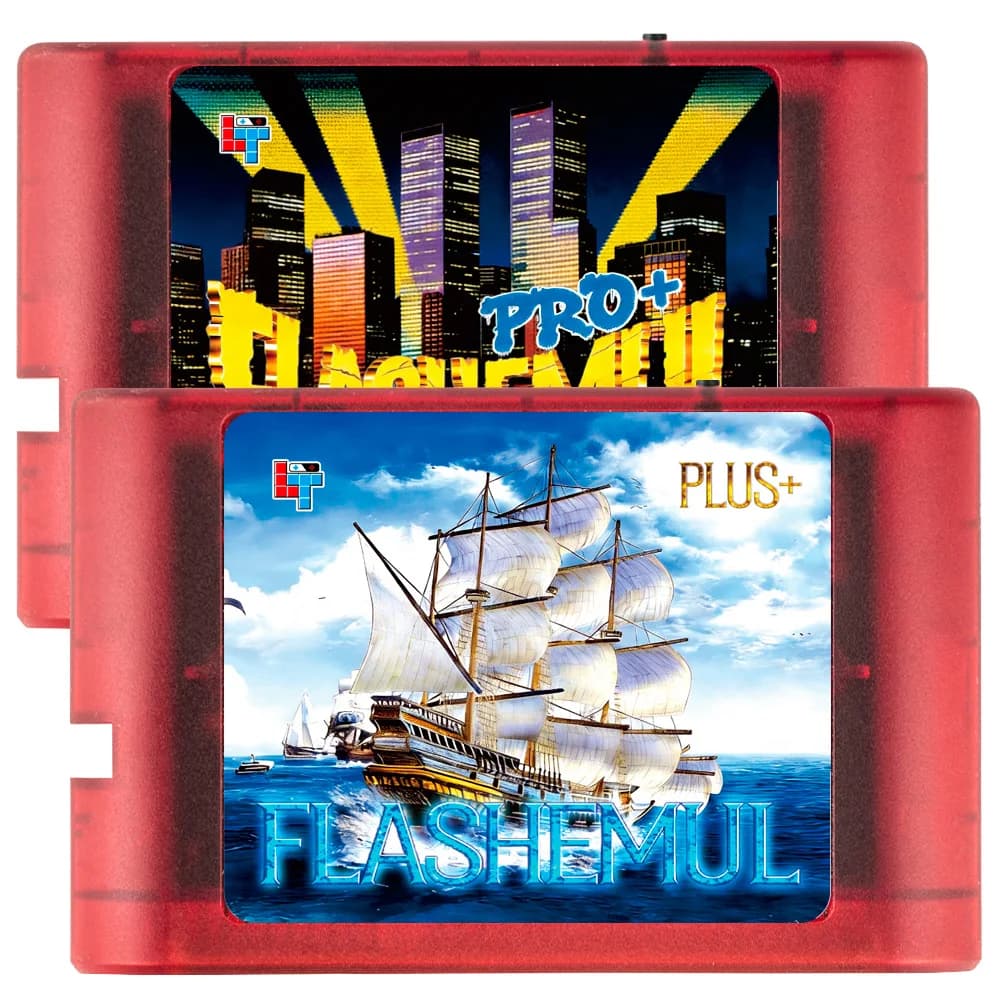 FLASHEMUL MDV1 Pro FLASH Cart EDMD per Emulatore MegaDrive, Scheda FLASH EMUL Plus per Console a 16 bit, Accessori EDMD Cart