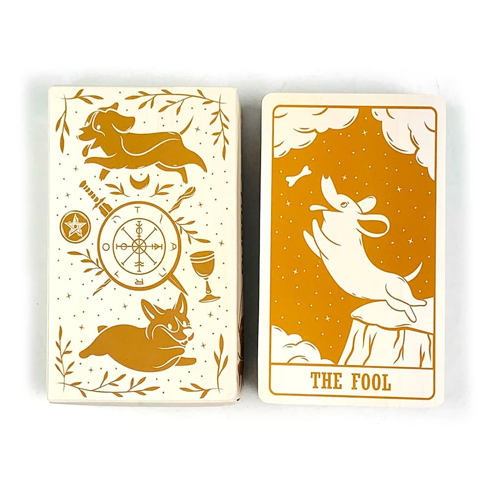 Nuove carte dei tarocchi A 78 mazzi Oracle Visioni inglesi Edizione divinazione Borad Giochi Gioco di società in famiglia Regali di Capodanno