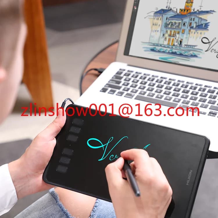 H640P Tablet PC grafico con penna digitale elettronica per principianti di animatori di design