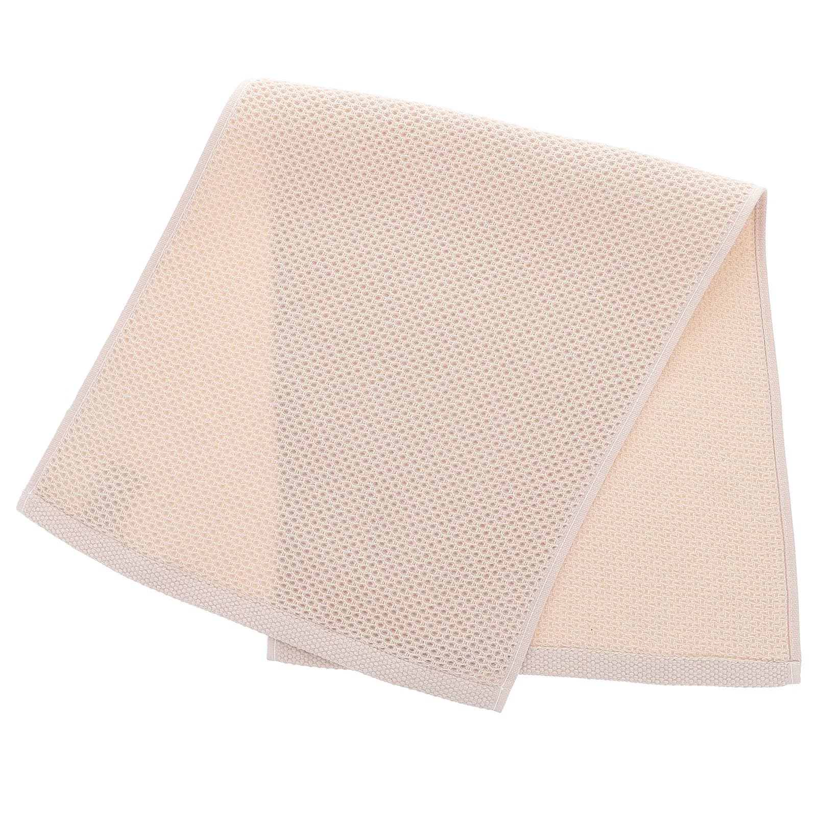 Cotton Sports Towel Honeycomb Pattern Highly Absorbent Lightweight Breathable Gym Yoga Running Hiking Travel Sweat Absorbing