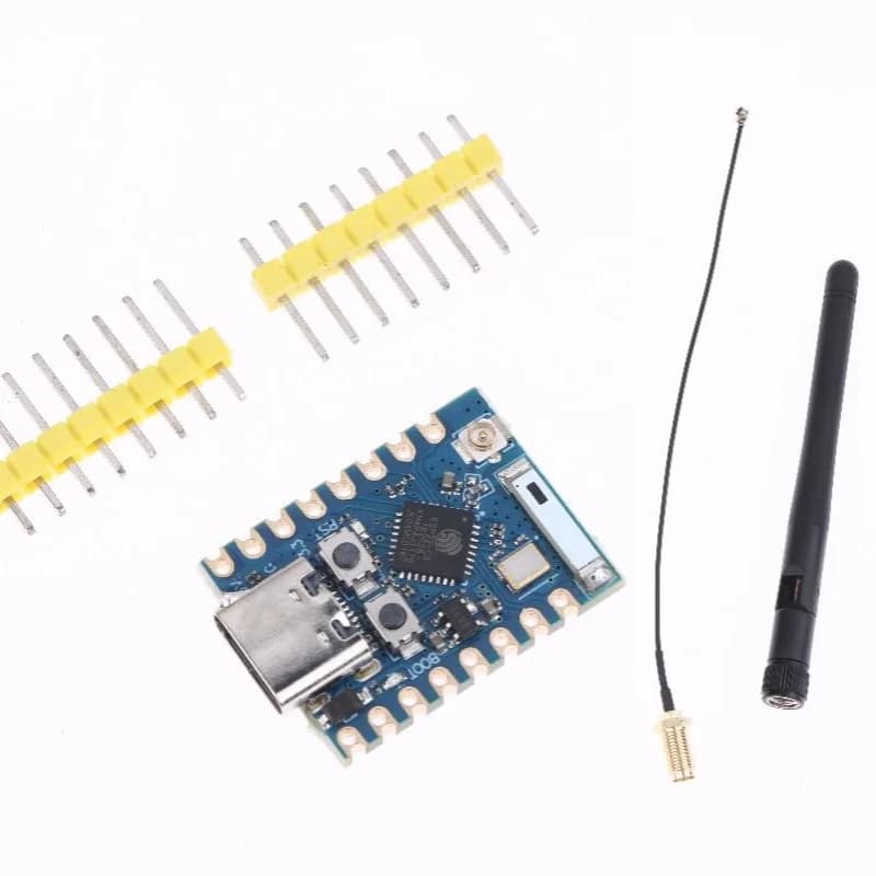Set di 1 Modulo Wi-Fi BT ESESP32C3, Scheda di Sviluppo Super Mini P32 ESP32-C3 con Antenna WiFi 2.4G per Arduino IoT ESP-IDE