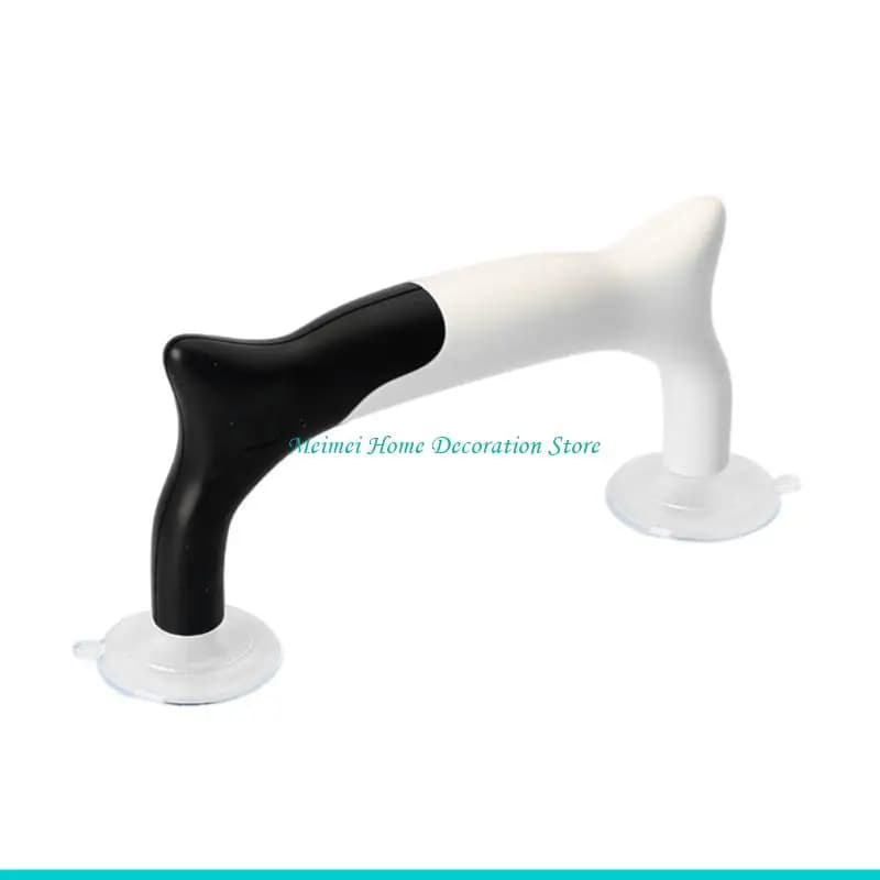 H7BF Maniglia per righello per cucire a ventosa Maniglia per righello a ventosa con impugnatura ergonomica per lavorazione