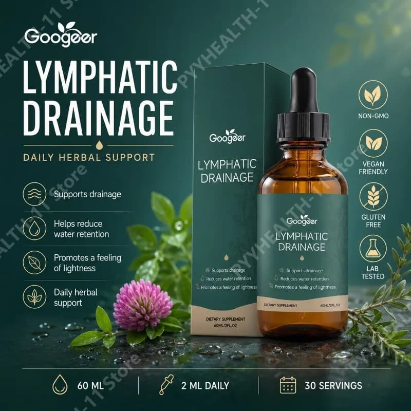 Natural Herbal Liquid Supplement with Red Clover Plant Extract Botanical Formula for Daily Wellness Lifestyle Support 60ml
