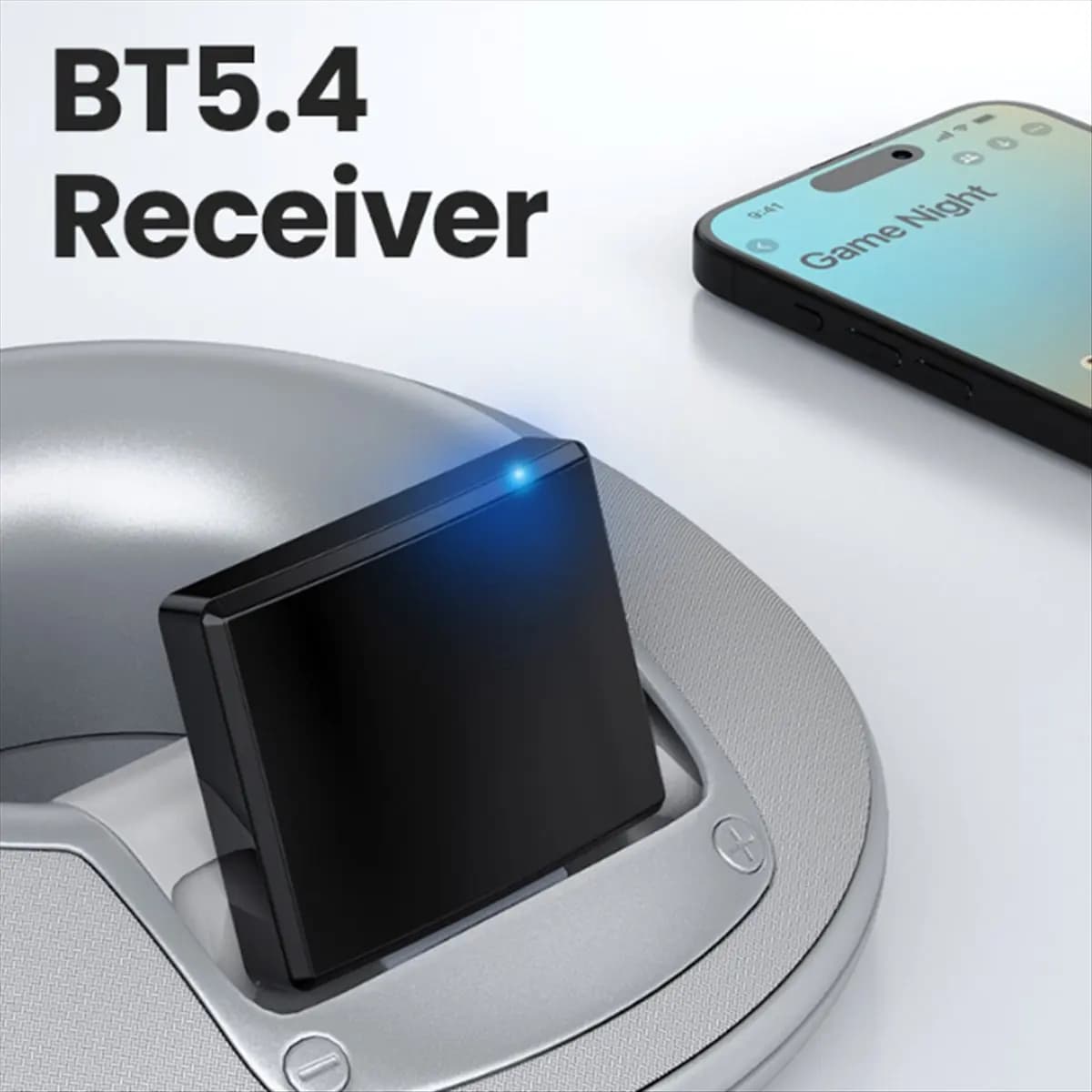 A59E Bluetooth 5.4 30 Pin Audio Receiver High Compatibility HIFI Lossless Music Wireless Adapter 30PIN Dock Analog Speaker
