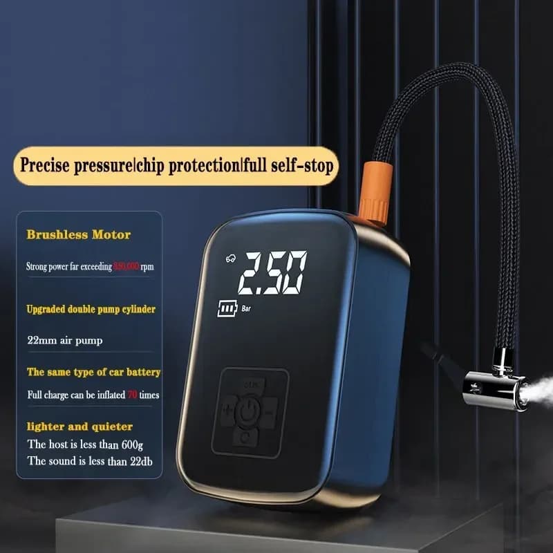 Wired / Wireless Car Air Compressor Electric Tire Inflator Pump for Motorcycle Bicycle Boat AUTO Tyre Balls Inflatable Pump
