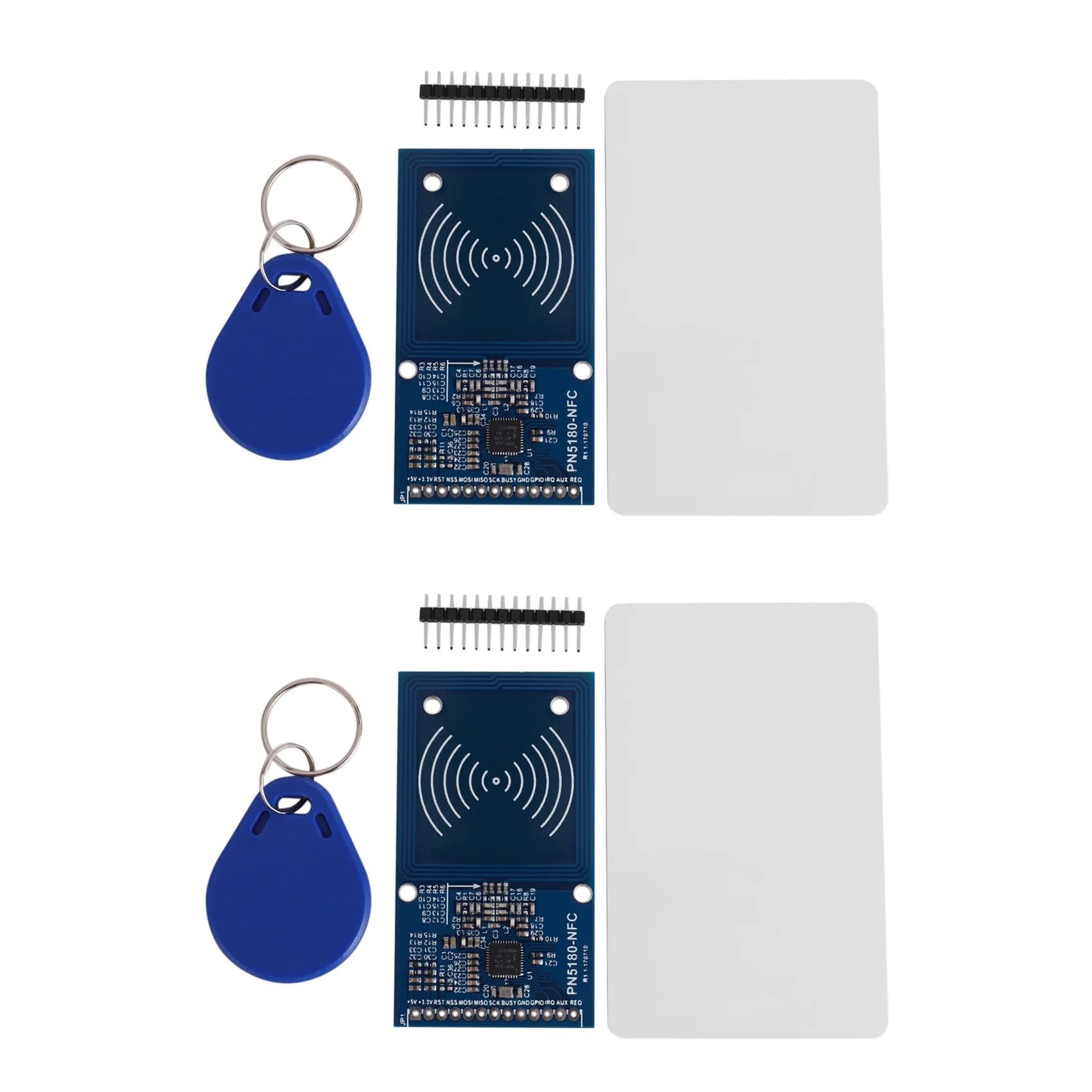 T64C! 2X Pn5180 Nfc Rf Sensor Iso15693 Rfid Lettore/scrittore di schede IC ad alta frequenza Icode2