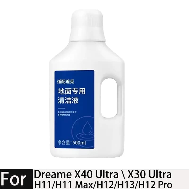 For Dreame X40 Ultra X30 Ultra H11/H11 Max/H12/H13/H12 Pro / M12 /W10,Liquid suitable cleaning liquid, parts accessories 500m