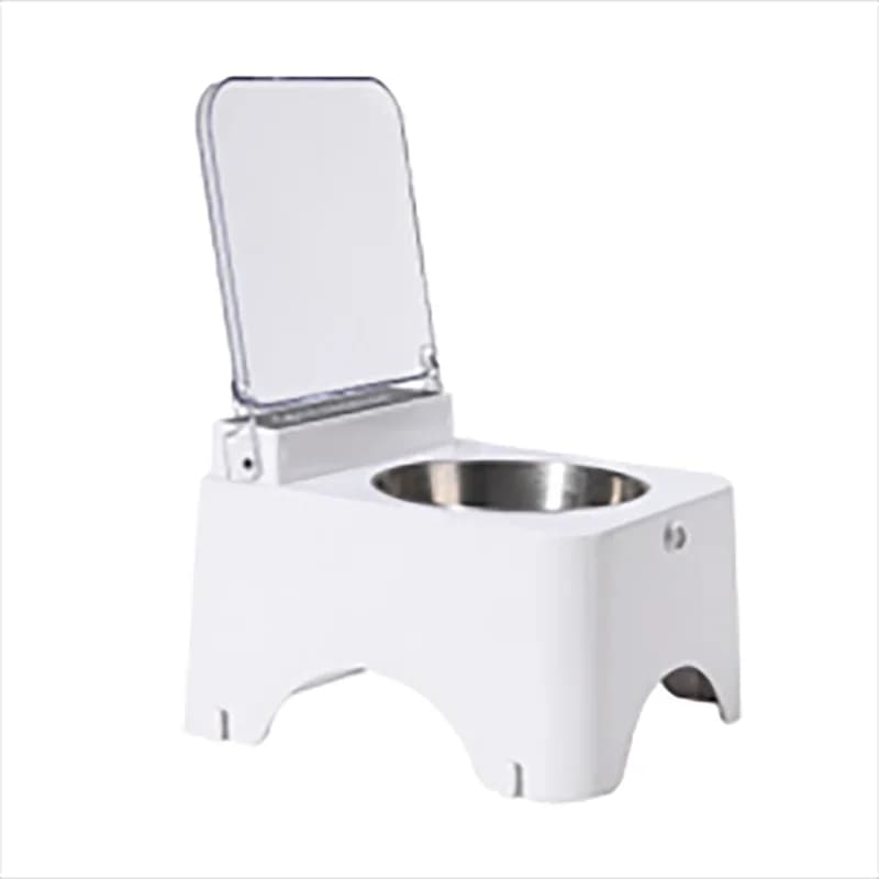 Smart Cat Bowl mangiatoia per animali domestici mangiatoia per cibo per cani per gatti sensore a infrarossi coperchio aperto automatico ciotole per gatti intelligenti mangiatoia per ciotole per alimenti per animali domestici Anti-topo