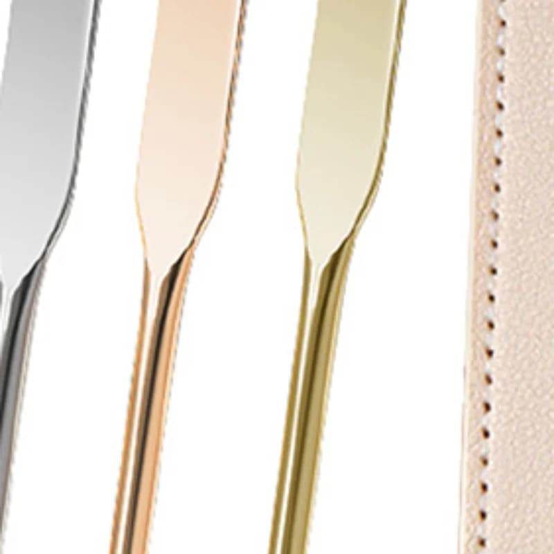 Stainless Steel Mixing Spatula and Sticks Set, Bottom Brush, Cream Mixing Tools for Umbrella, Dedicated Set for Make-up