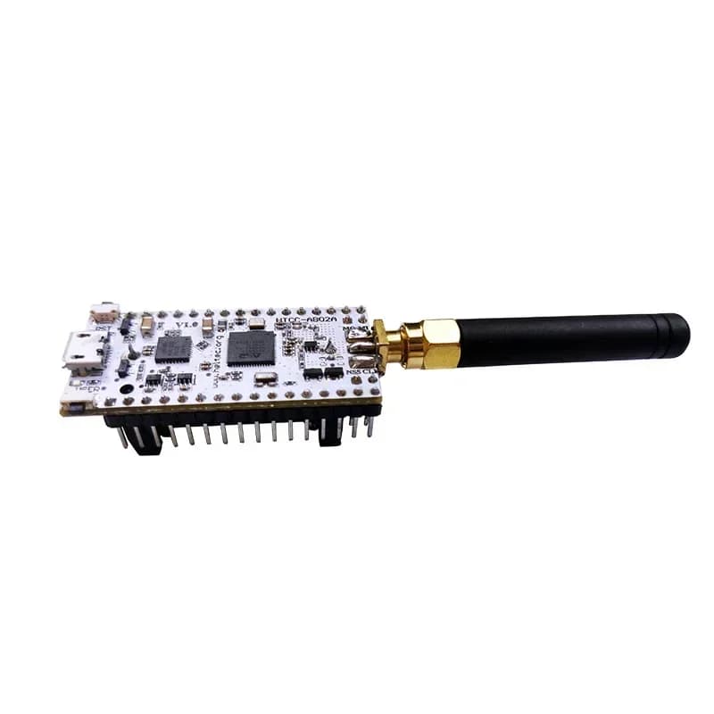 HTCC-AB02A Wireless LoRa Sensor compatible with Arduino ASR6502 LoRaWAN Module with battery compartment and rich interfaces