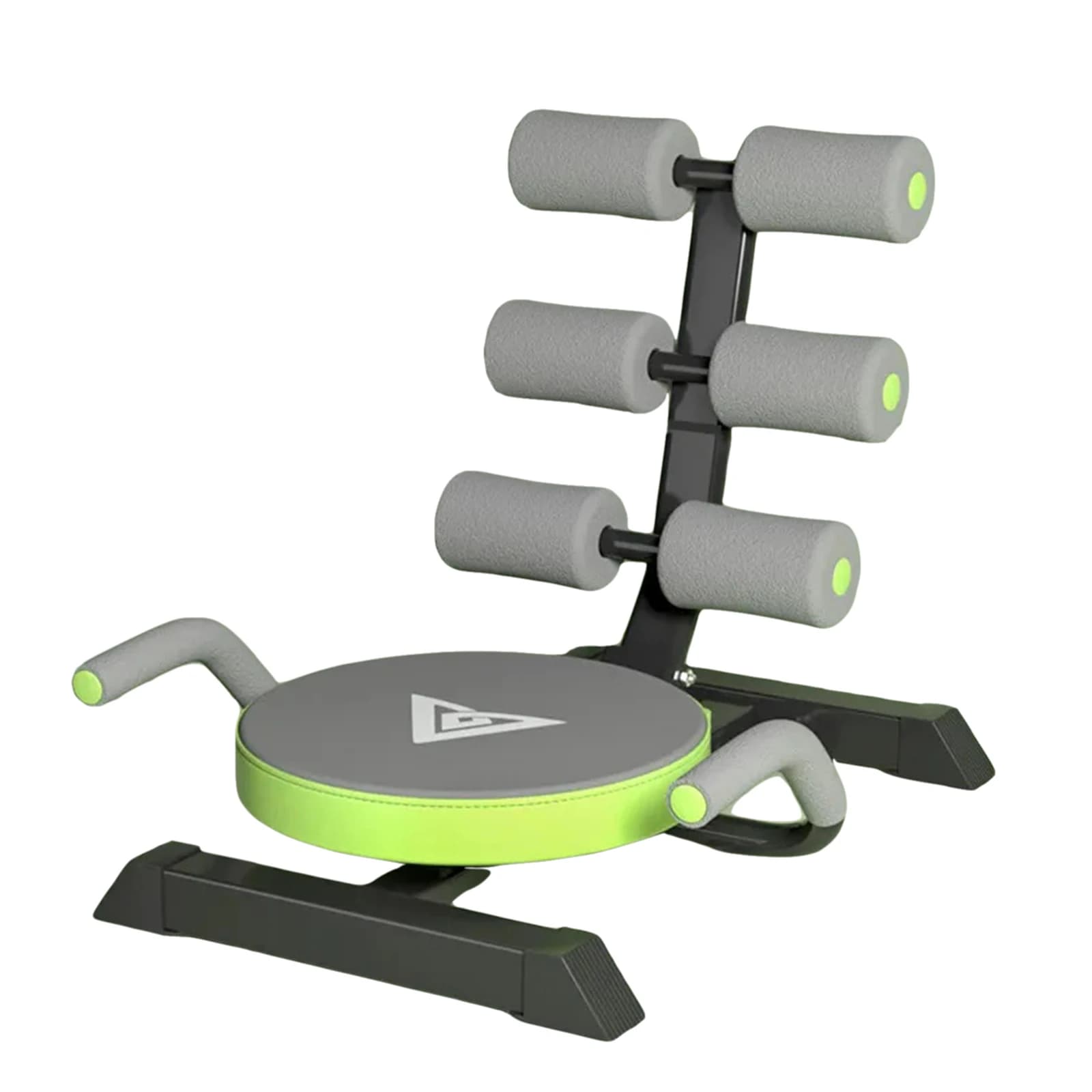 Abdominal Training Machine Domestic Sit-up Assistance Equipment for Central Training, Foldable Abdominal Roller with Resistance Band