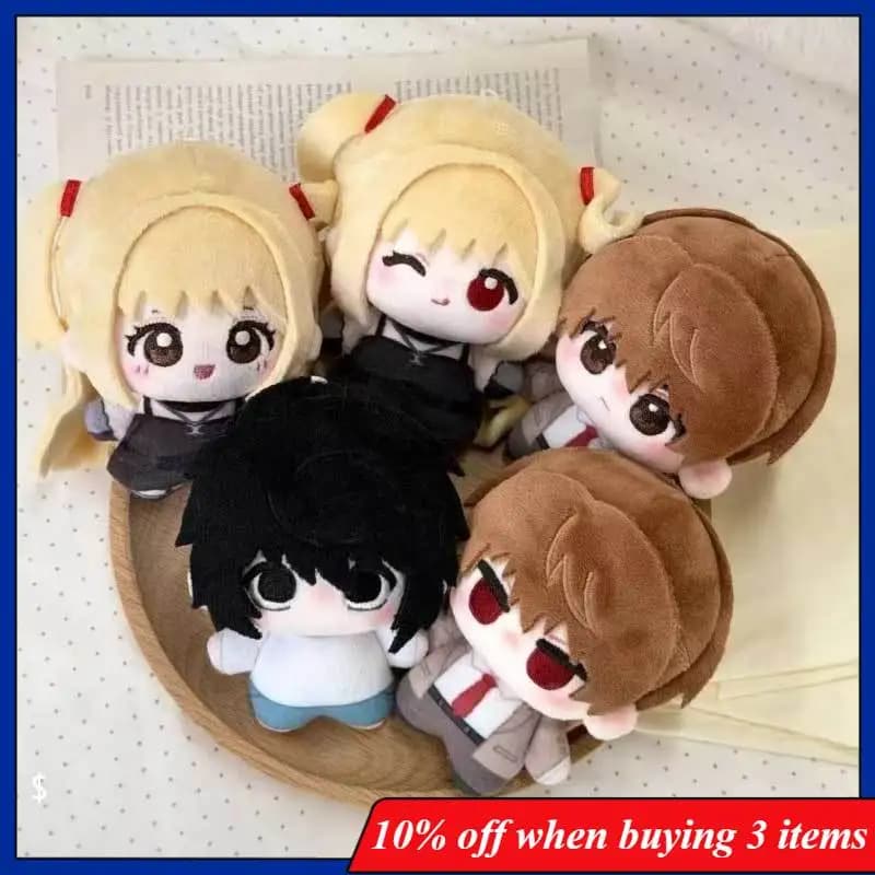 Light Yagami Figure Puppet Cute Anime Peripherals L Lawliet Figurine Doll Misa Amane Decoration Collection Toys Gifts