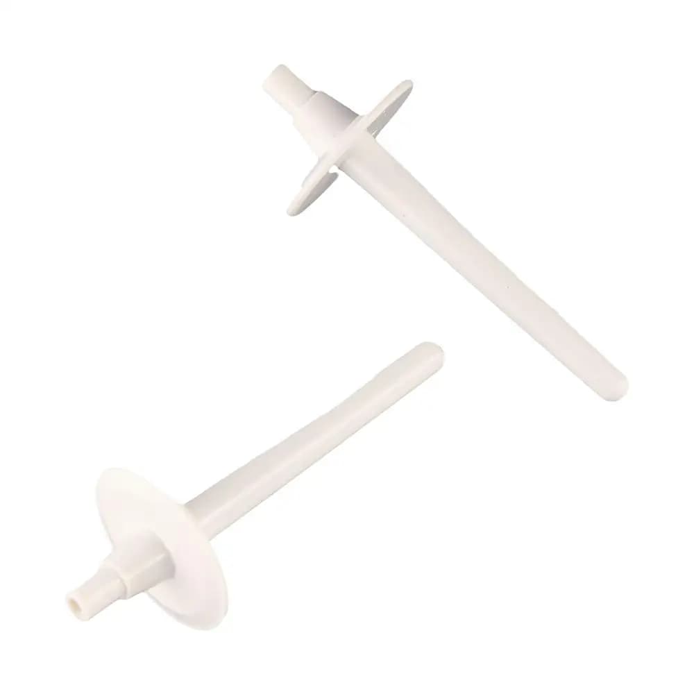 Supporti di ricambio bianchi su avvolgitore per bobina Accessori per macchine da cucire domestiche Supporto per supporto per cucchiaio Perni per bobina di filo