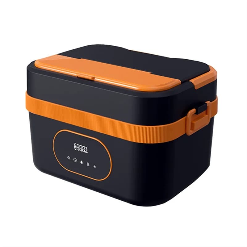 A74G-Scatola per il pranzo riscaldata elettrica Ricaricabile portatile autoriscaldante Lunch Box Scaldavivande Contenitore da 1,5 litri per ufficio all'aperto