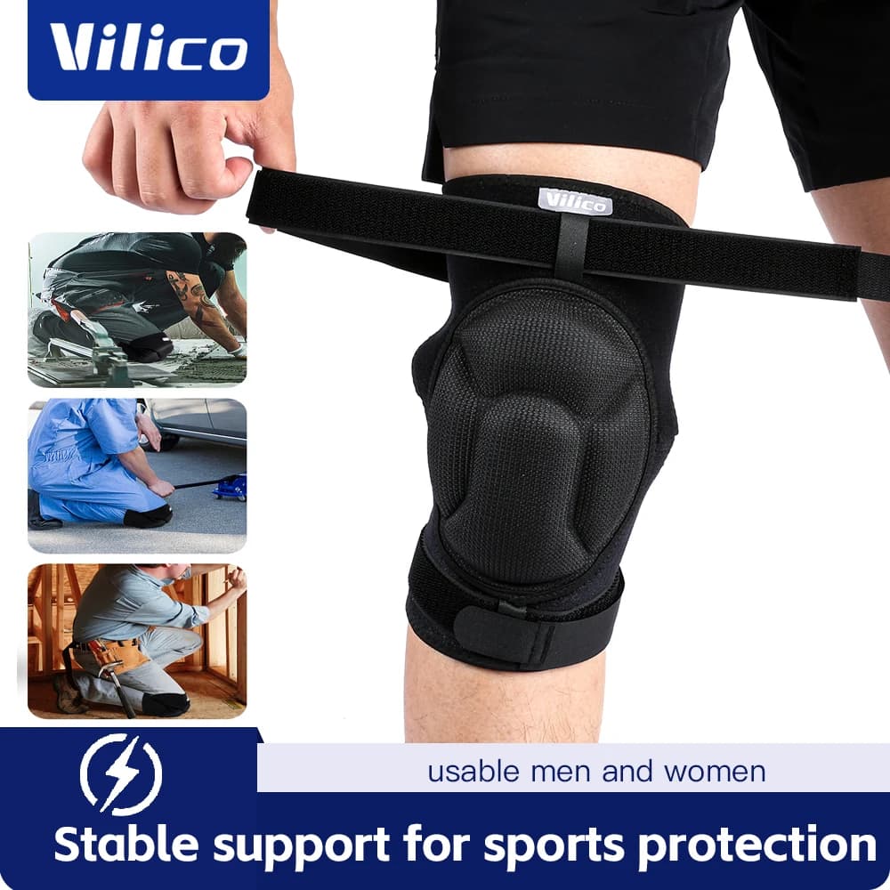 Anti-collision hard shell adjustable knee pads, turtle shell elastic knee pads, for cycling, volleyball, outdoor basketball