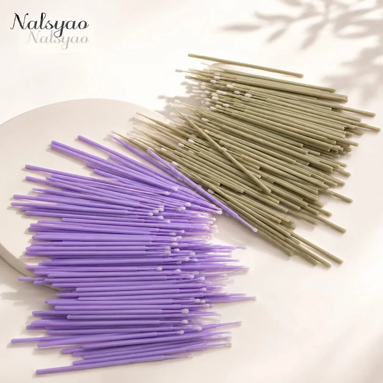 500pcs Eyelash Extension Cleaning Swabs Lash Lift Glue Remover Applicators Microblade Makeup Micro Brushes Tool