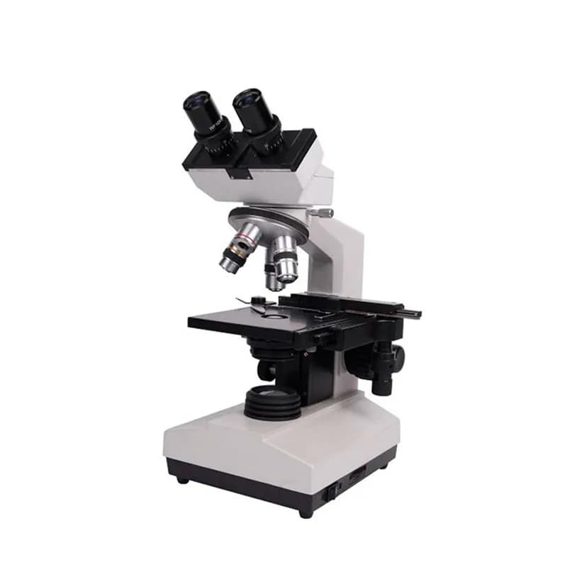 Microscopio Biologico Binoculare da Laboratorio Elettronico XSZ-107BN per Uso Medico e Dentale