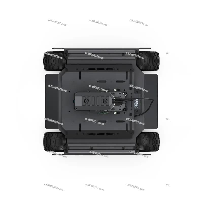 Adatto per Raspberry Pi 4B / Raspberry Pi 5, Robot AI a 6 Ruote 4WD, Doppi Controller
