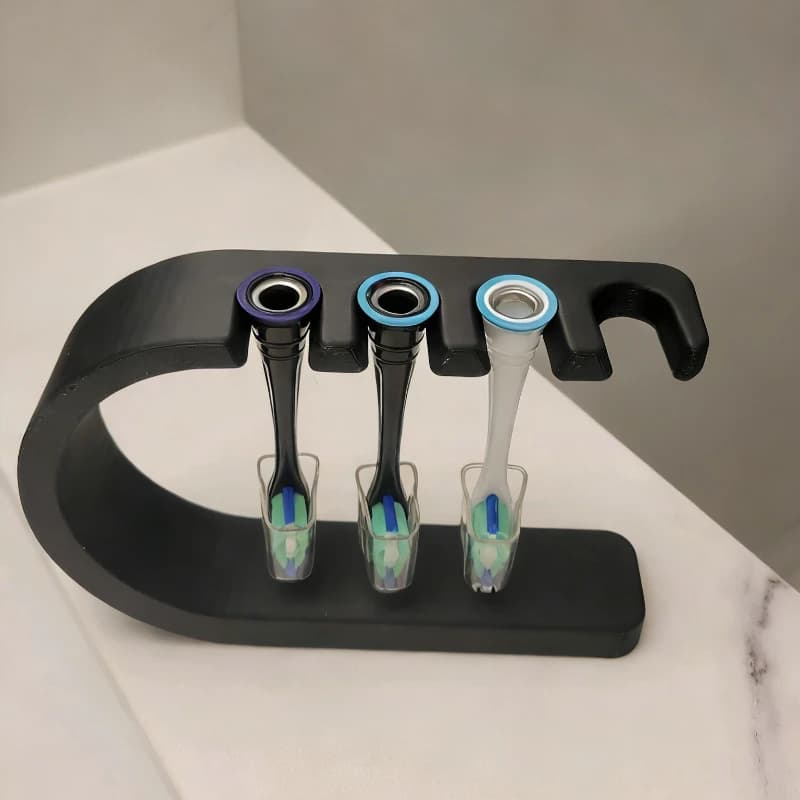Electric Toothbrush Head Holder - Can Accommodate 4 Electric Toothbrush Heads, Storage Tool, Bathroom Storage Item, Keeps Tidy
