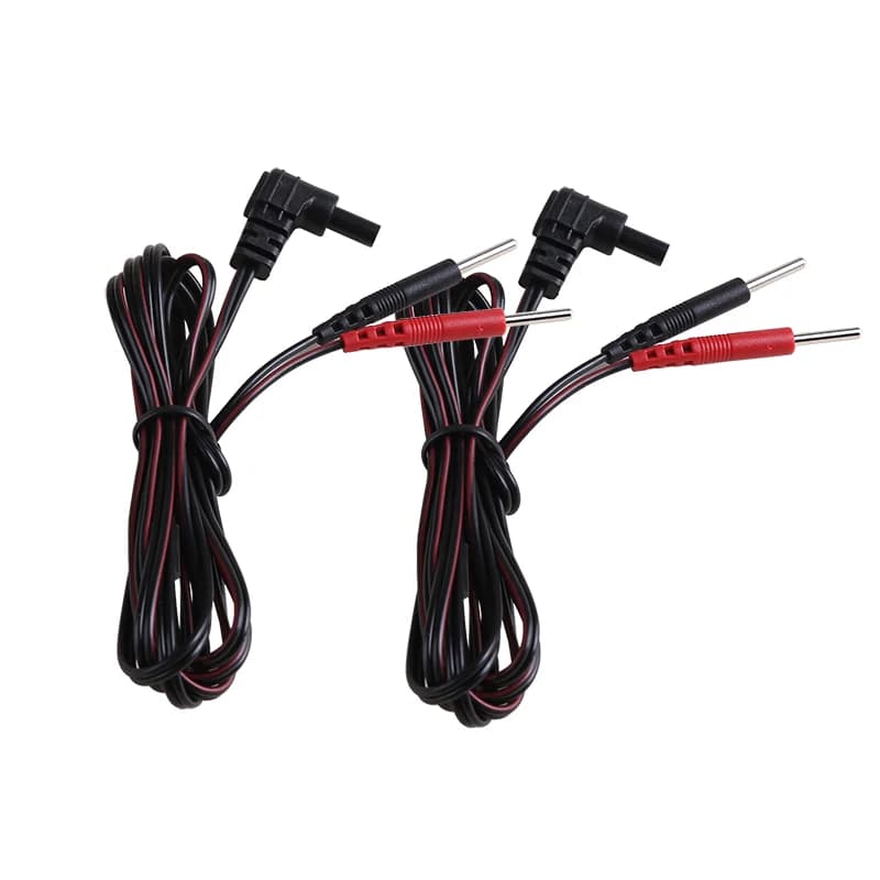 Electrode Lead Wires TENS Conductive Standard Pin for Ems Massage Electrode Pad Standard Pin Digital Tens Machine Health Care