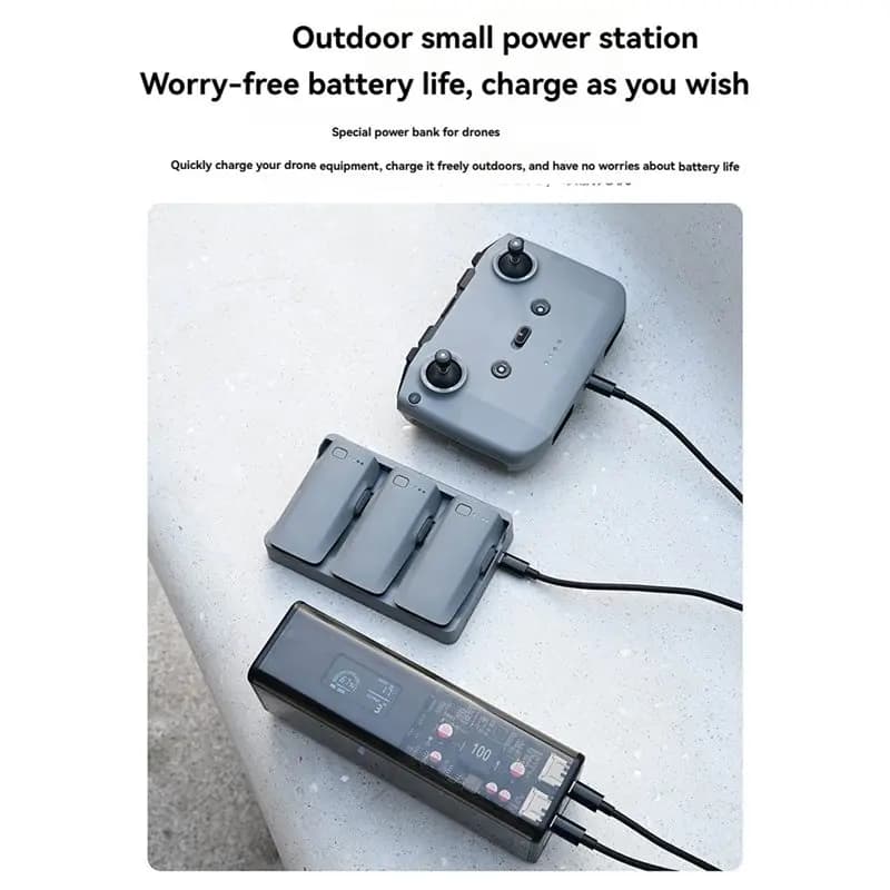 Miglior scelta per DJI Neo 2 Drone Hub: Hub di ricarica bidirezionale rapido e stabile per batterie DJI Neo 2, strumento di riparazione