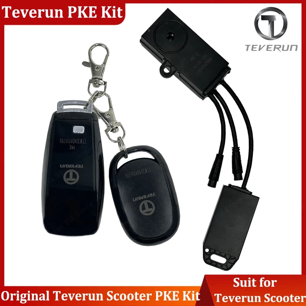Kit PKE Teverun, Chiave Telecomando PKE Solo per Hardware IVCU Compatibile con Versione V5 con Funzione PKE, Ricambio per Scooter Elettrico Teverun