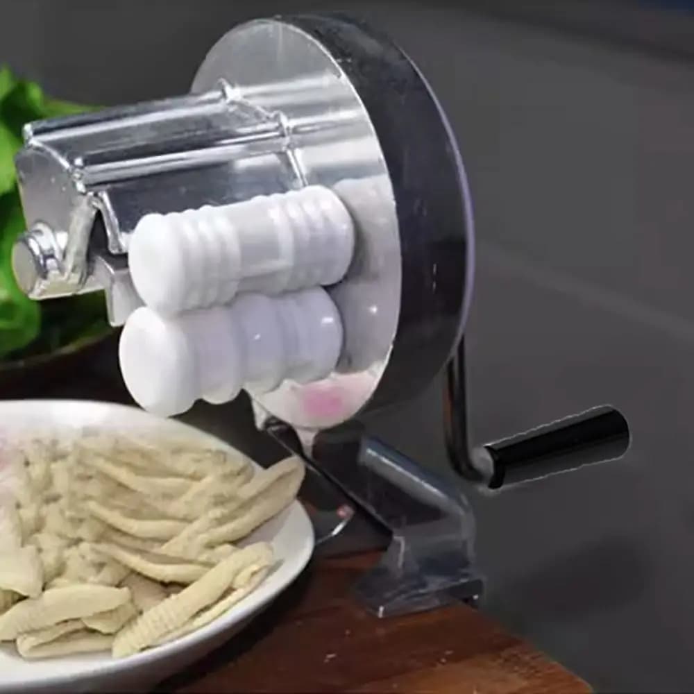 Macchina per cavalletti manuale professionale Manovella per risparmiare manodopera Macaroni Maker ergonomica per pasta Ristorante