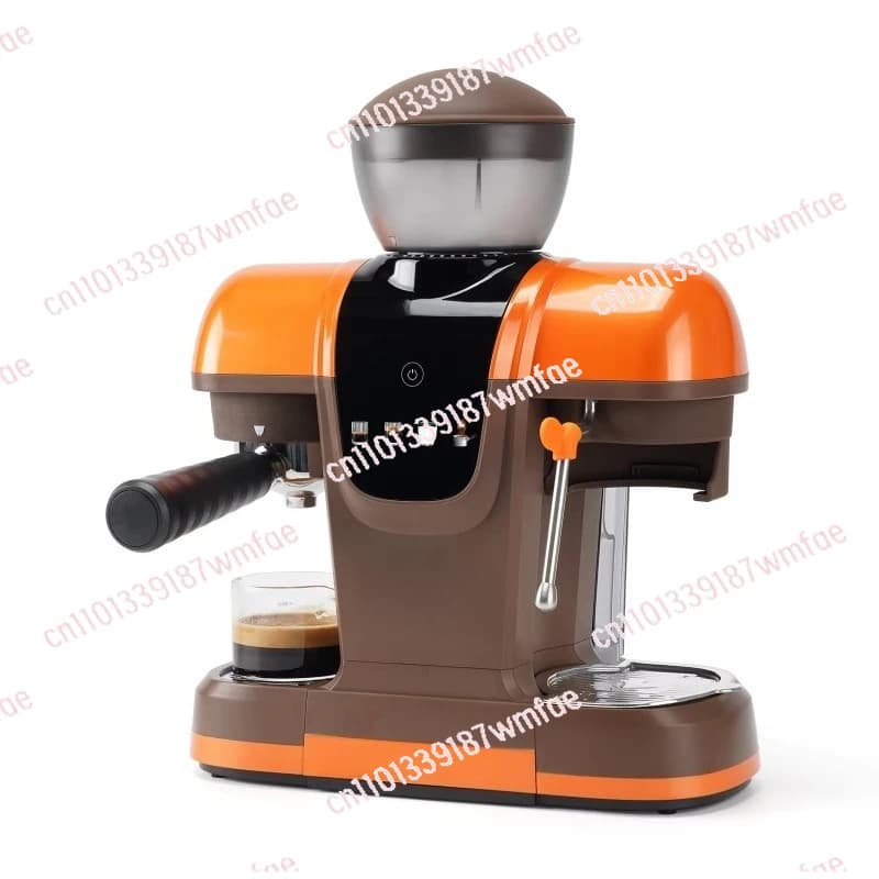 High Pressure, Electric Espresso Machine, Plastic Case, Eco-Friendly, Household, Semi-Automatic Steam Foam