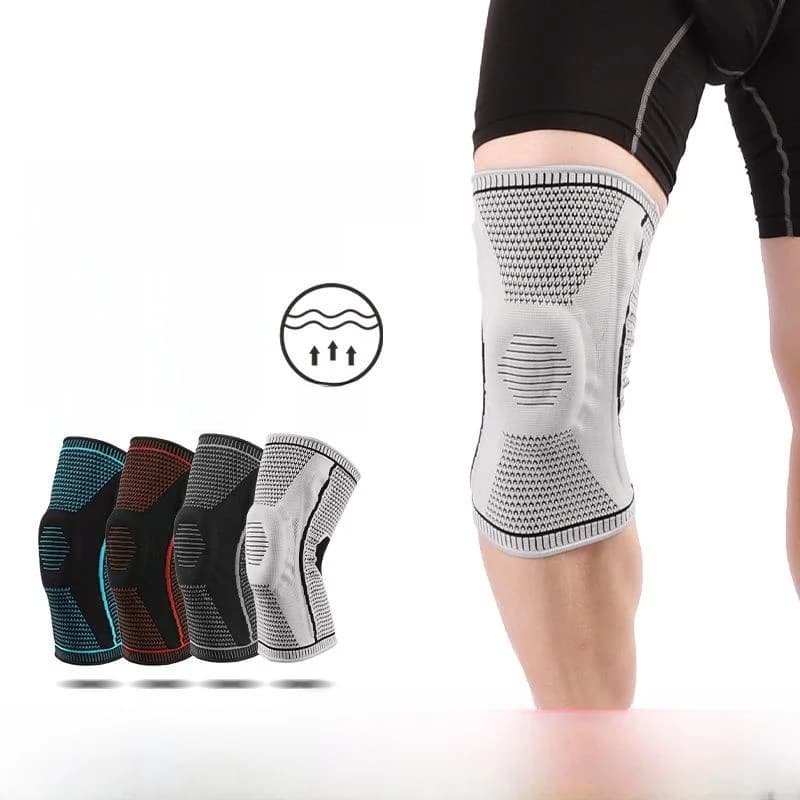 Unisex Knee Pad for Open Sports, Race Support, Protection for Men and Women, Protective Band for Salt with Corda and R...