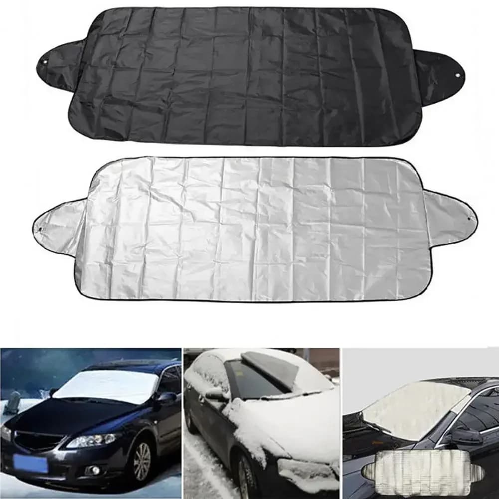 Protezione per Parabrezza Auto, Copertura Anti-Goccia, Anti-Foglie, Anti-Polvere, Anti-Gelo, Anti-Neve, Accessori Esterni per Auto