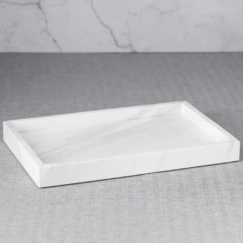 1Pc Square Silicone Aroma Diffuser Tray Bathroom Tray Soft Jewelry Tray Dressing Table Decorative Bathroom Tray Organizer