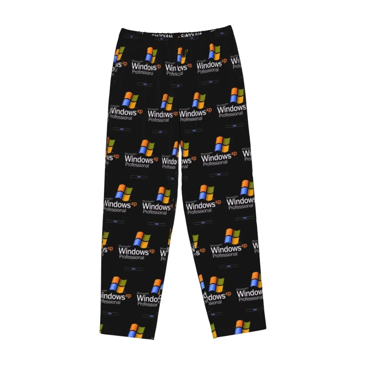 Custom Windows XP Women Pajama Pants Lounge Sleep Sleepwear Bottoms with Pockets