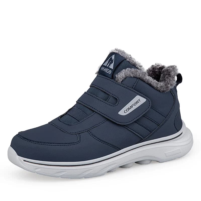 Orthopaedic gymnastics shoes in winter plush Adjustable diabetic shoes Sport walking shoes Hook and ring Inflatable feet Inch version
