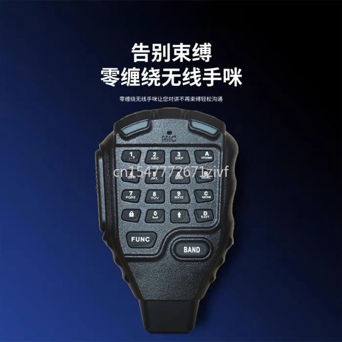 BE-1 Microfono portatile Bluetooth DM-9100 Microfono Bluetooth Autoradio Walkie Talkie Accessori