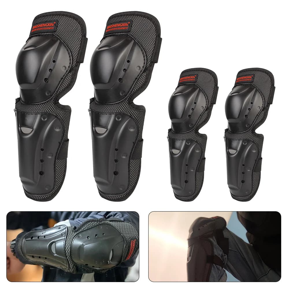 Motorcycle Equipment Protection Ginocchio Elbow Cover Protective Gloves Protective Pads Motocross Skating Protection Protective Bike Accessories