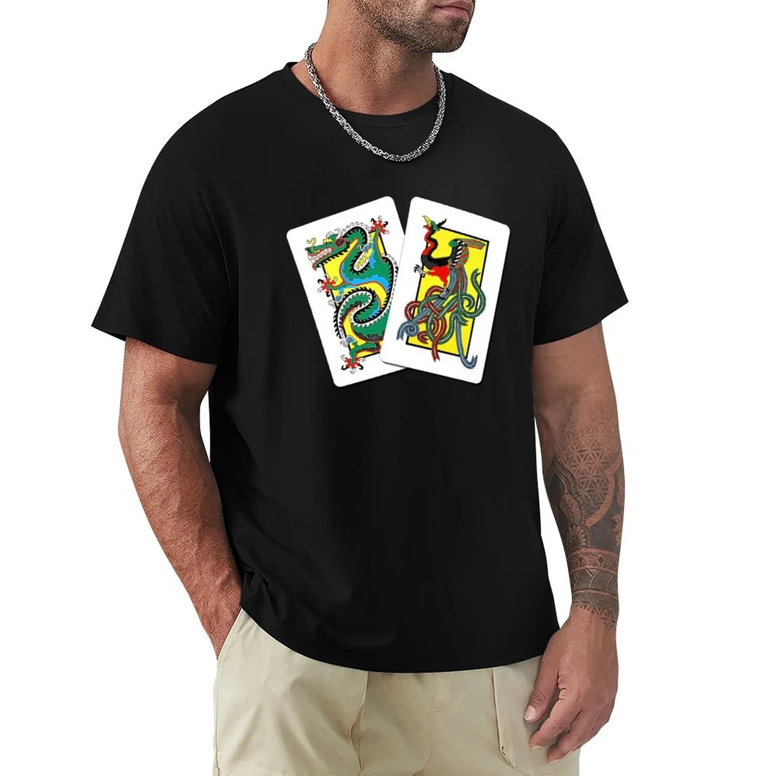 Tichu Game T-Shirt Creative Graphic Tee Shirt