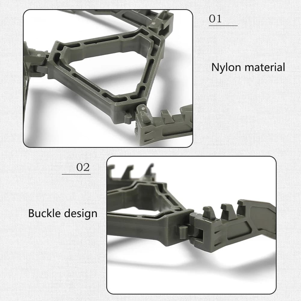 Nylon Cartridge Canister Tripod 3 Gears Adjustable Universal Air Tank Bracket Foldable Anti Slip Accessories for Camping Stoves