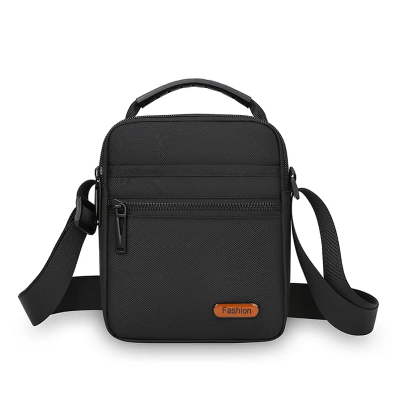 Nuovo zaino da viaggio semplice e spazioso da uomo: una borsa a tracolla da lavoro e casual