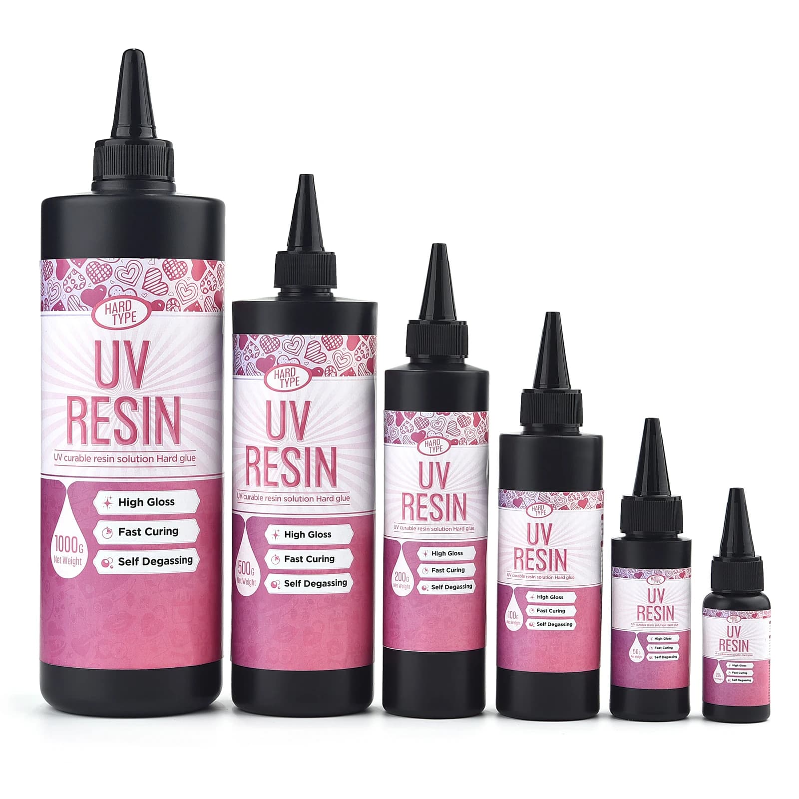 Colla per resina UV Resina epossidica trasparente Colla UV Polimerizzazione ultravioletta Asciugatura rapida Resina fai da te Creazione di gioielli Strumenti Lampada UV