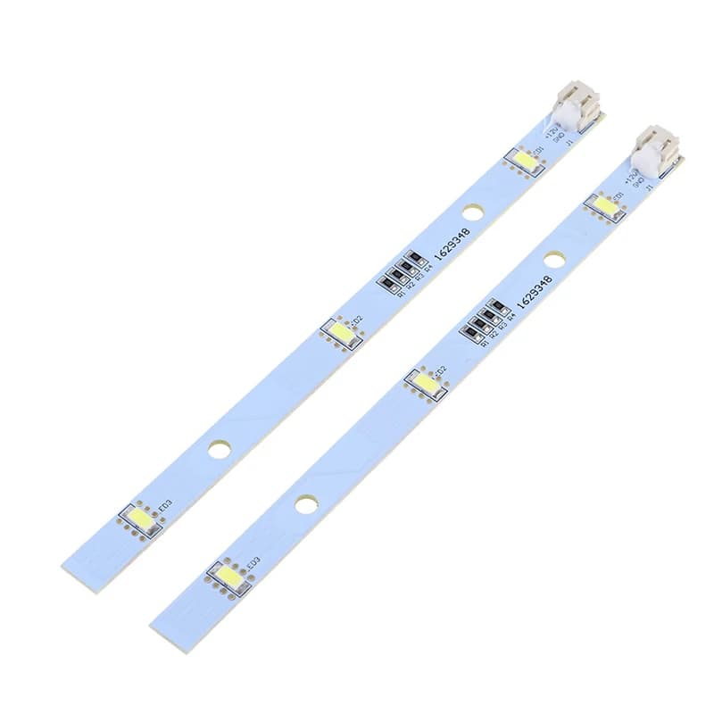 Striscia LED per barra luminosa per congelatore, parti per frigorifero, 2 pezzi, per luce LED per frigorifero RONGSHENG/HISENSE
