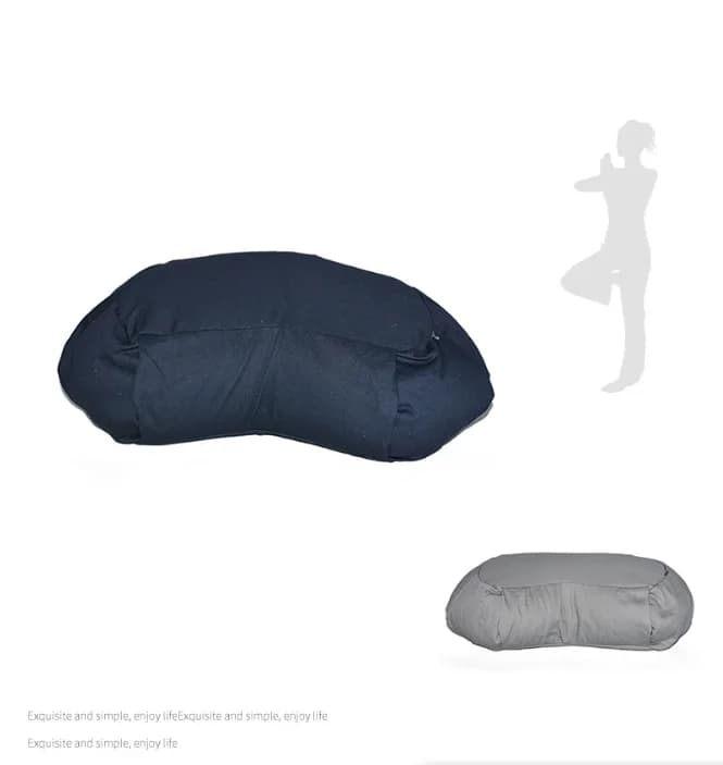 Cotton Meditation Cushion for Sitting On Floor Cotton Cloth with Buckwheat Hulls Pillow