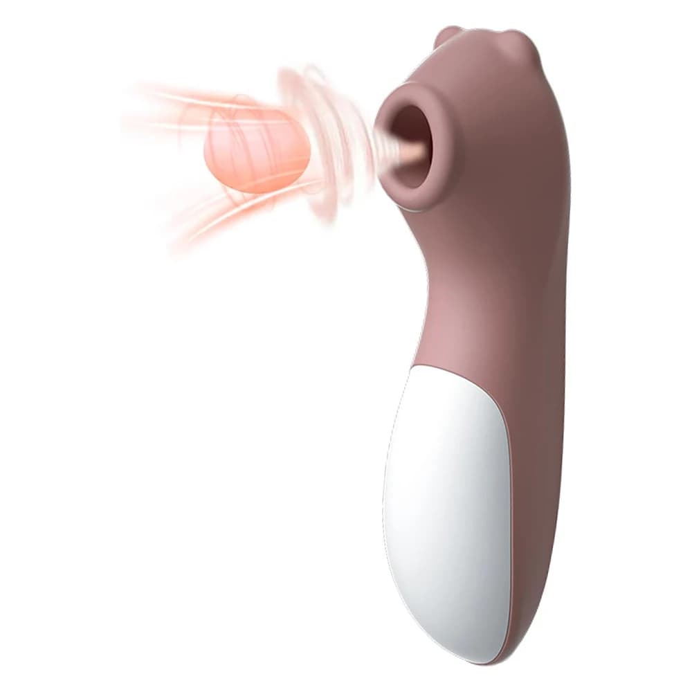 Succhiatore Clitorideo Femminile, Vibratore a Suzione, Stimolatore a Vuoto per Punto G e Capezzoli, Masturbatore, Giocattoli Sessuali per Donne e Coppie