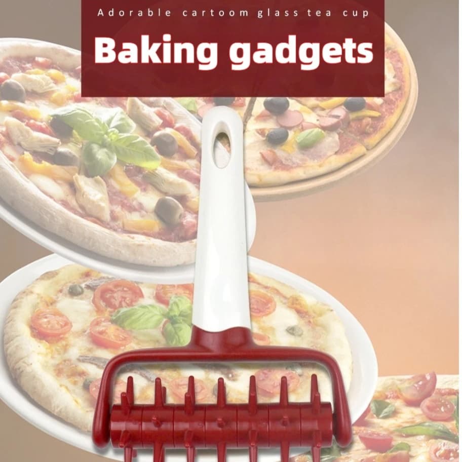 1 pz. Foratore Multifunzione per Impasto Pizza, Strumento da Cucina per Panificazione, Stampo per Pane e Pizza, Espositore per Impasto, Macchina per Fare il Pane per Uso Domestico