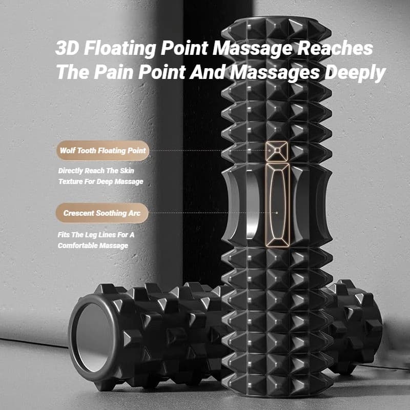 Cava Column Fitness Equipment with Super Bearing Foam Massage Roller for Muscle physiotherapy and Sports Rehabilitation