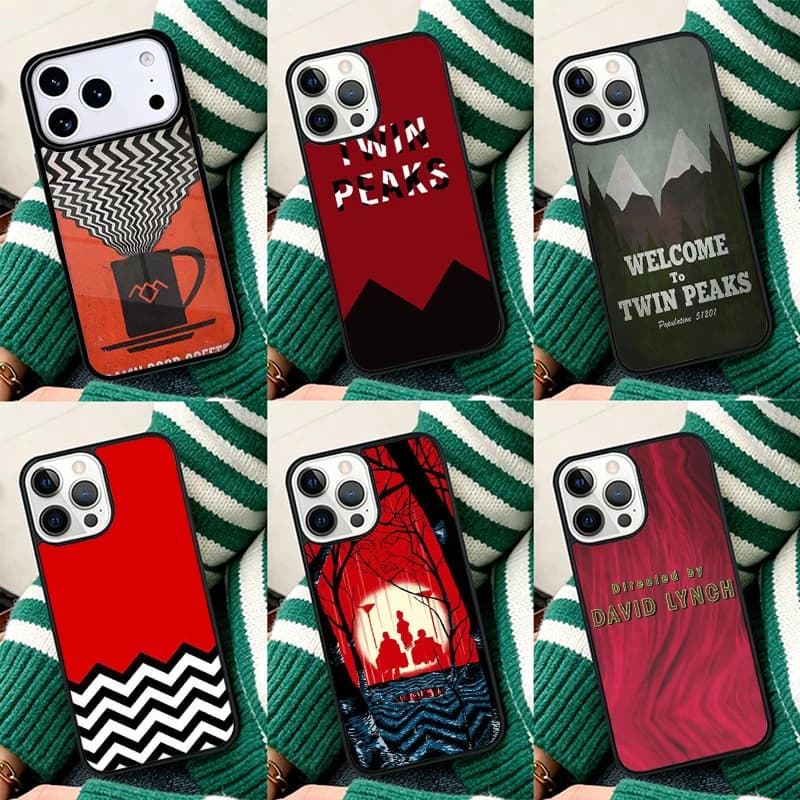 twin peaks Shockproof Phone Case for iPhone 17 Air 16e 15 11 12 14 13 Pro Max Cover Coque