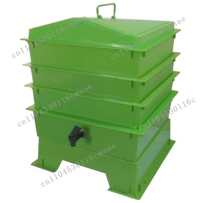 Nuovo contenitore per compost, rifiuti da cucina domestici, terreno fatto in casa, forniture da giardino